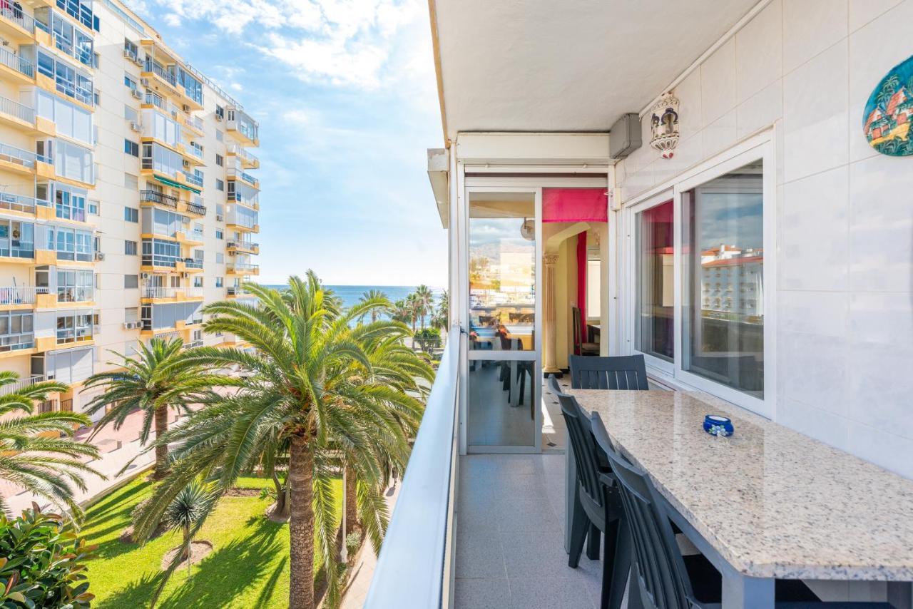 50 Mts Beach With Sea Views Pool ألغاروبو - كوستا المظهر الخارجي الصورة